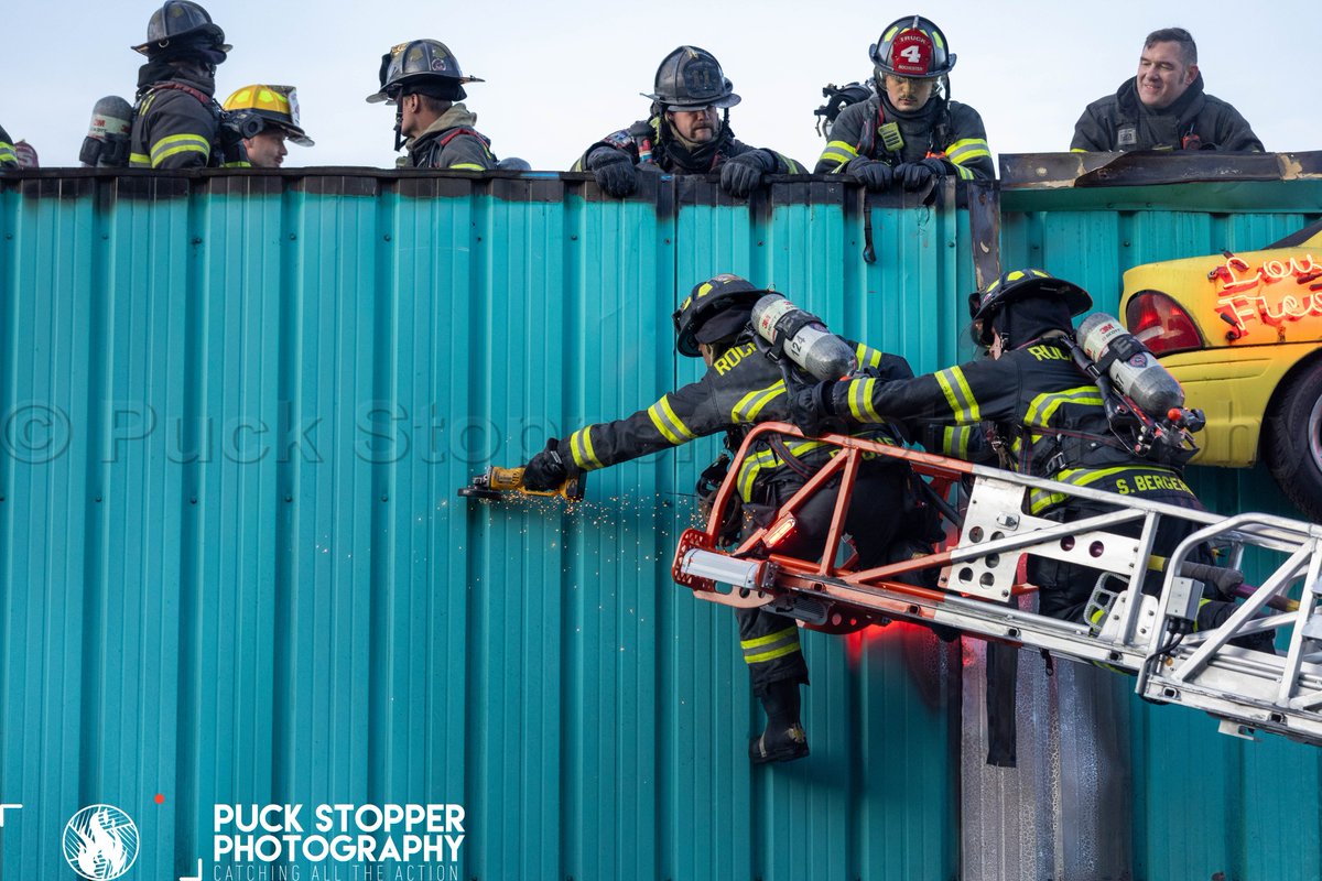PSPhoto1's tweet photo. On May 31st Rochester firefighters responded to the report of a car on fire at Artisan Works. Companies found a car fire extending to the structure. Crews were able to quickly knockdown the fire and worked extensively to overhaul. See more at https://t.co/WIPkA1biCK https://t.co/osauXWL54Y