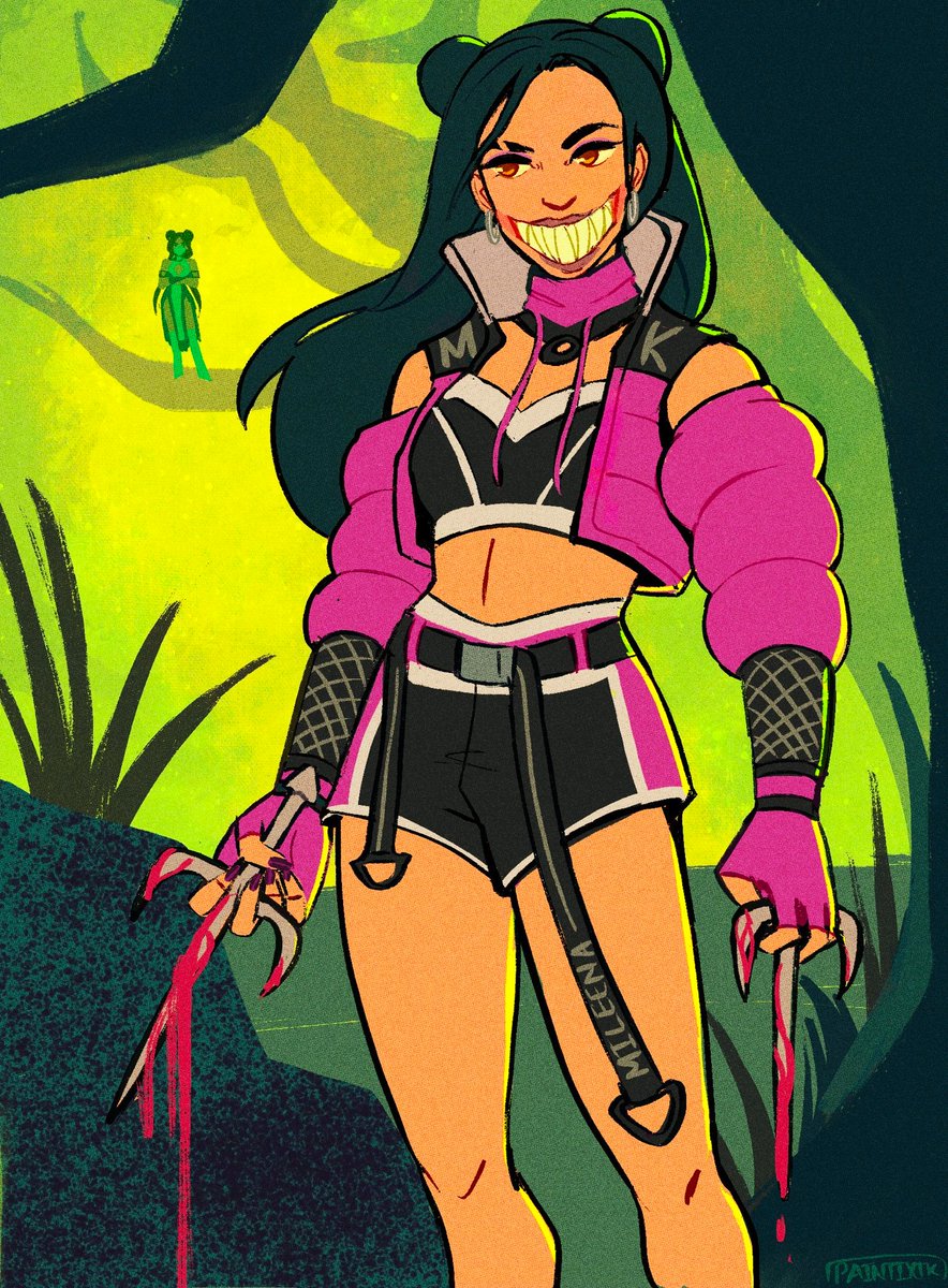 Paintixir's tweet photo. ✨️Mortal Kombat 1 (MK1): Mileena in Street Wear (2024)✨️ https://t.co/CZJSFJ0KxX