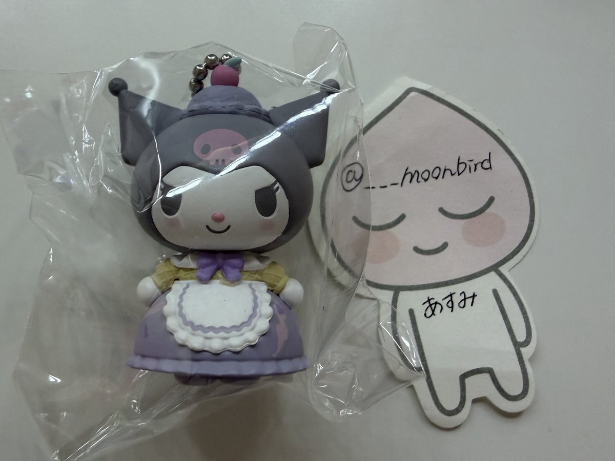 ___moonbird's tweet photo. サンリオ ドリーミーアイスパーラーデザイン シークレットマスコットチャーム 交換 譲渡

譲：クロミ
求：ピアノ or 定価＋送料

郵送またはご都合あえば都内近郊手渡しも可能です、お気軽にお声がけください https://t.co/pvFNGxHsTa
