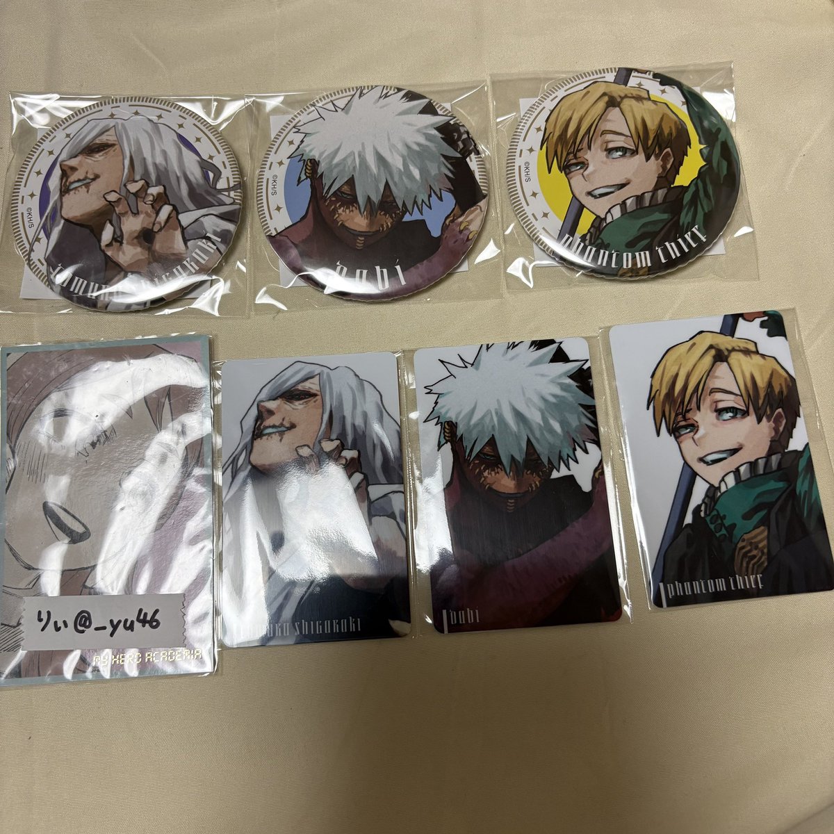 ヒロアカ ジャンプGIGA AUTUMN 新十傑 2025 缶バッジ キャラカード