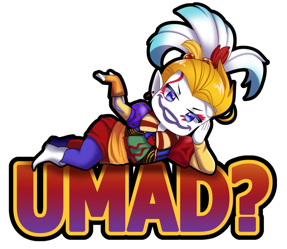 ElitheInanna's tweet photo. UMAD, bro? https://t.co/kNIoIwrfqq