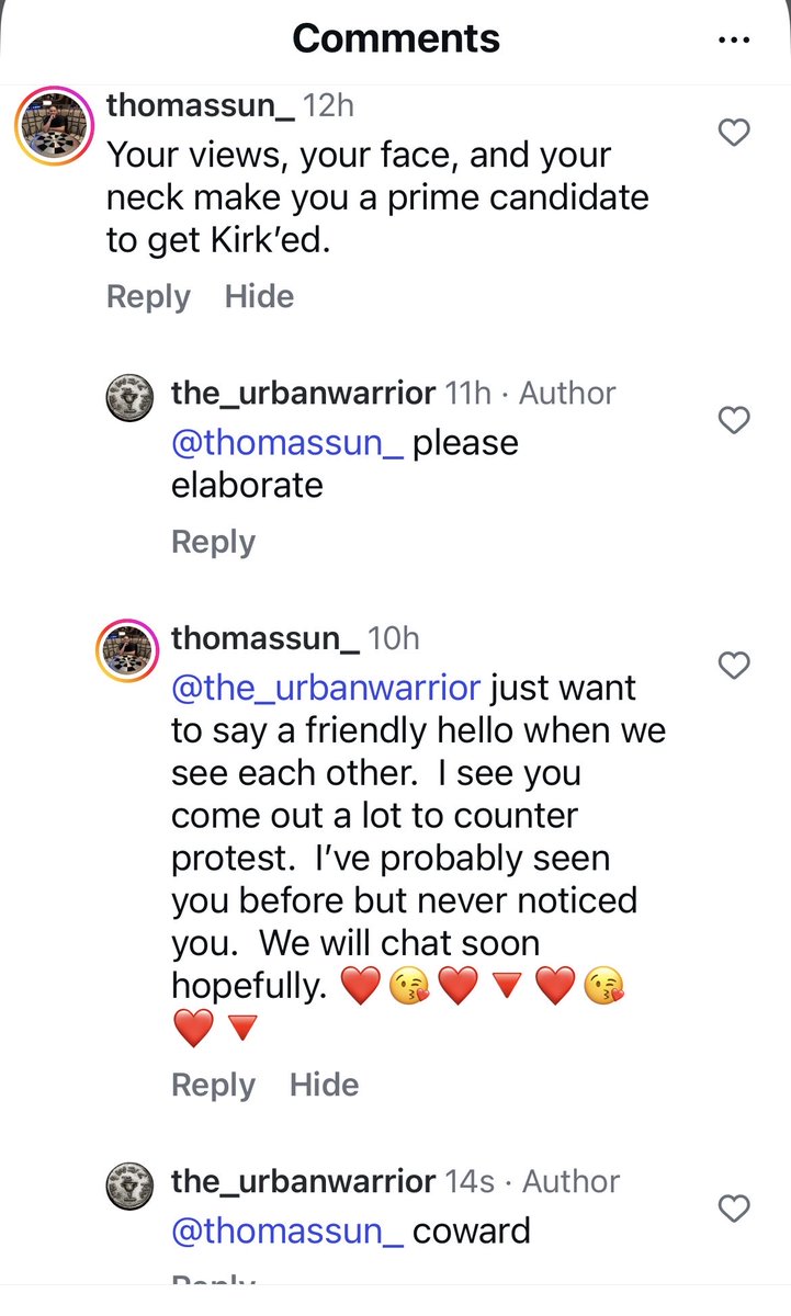 18urbanwarrior's tweet photo. @nickshirleyy That’s THOMAS SUN!!! He’s a lunatic! He’s been threatening me for a year now.. here’s an example (on IG)… he needs to be reported again.. he occurs to be serious… https://t.co/6AKCeQKi6V