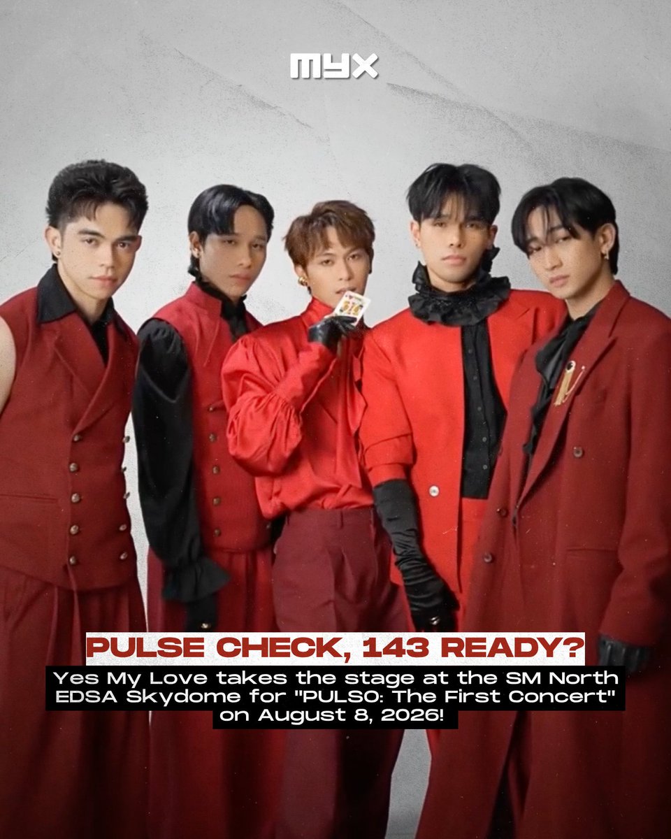 myxglobal's tweet photo. From dreamers to the big stage. ❤️‍🔥

Who's ready to witness this milestone with @143yesmylove?

#MYX #YesMyLove #PULSOTheFirstConcert https://t.co/PfK7RR2Mx6