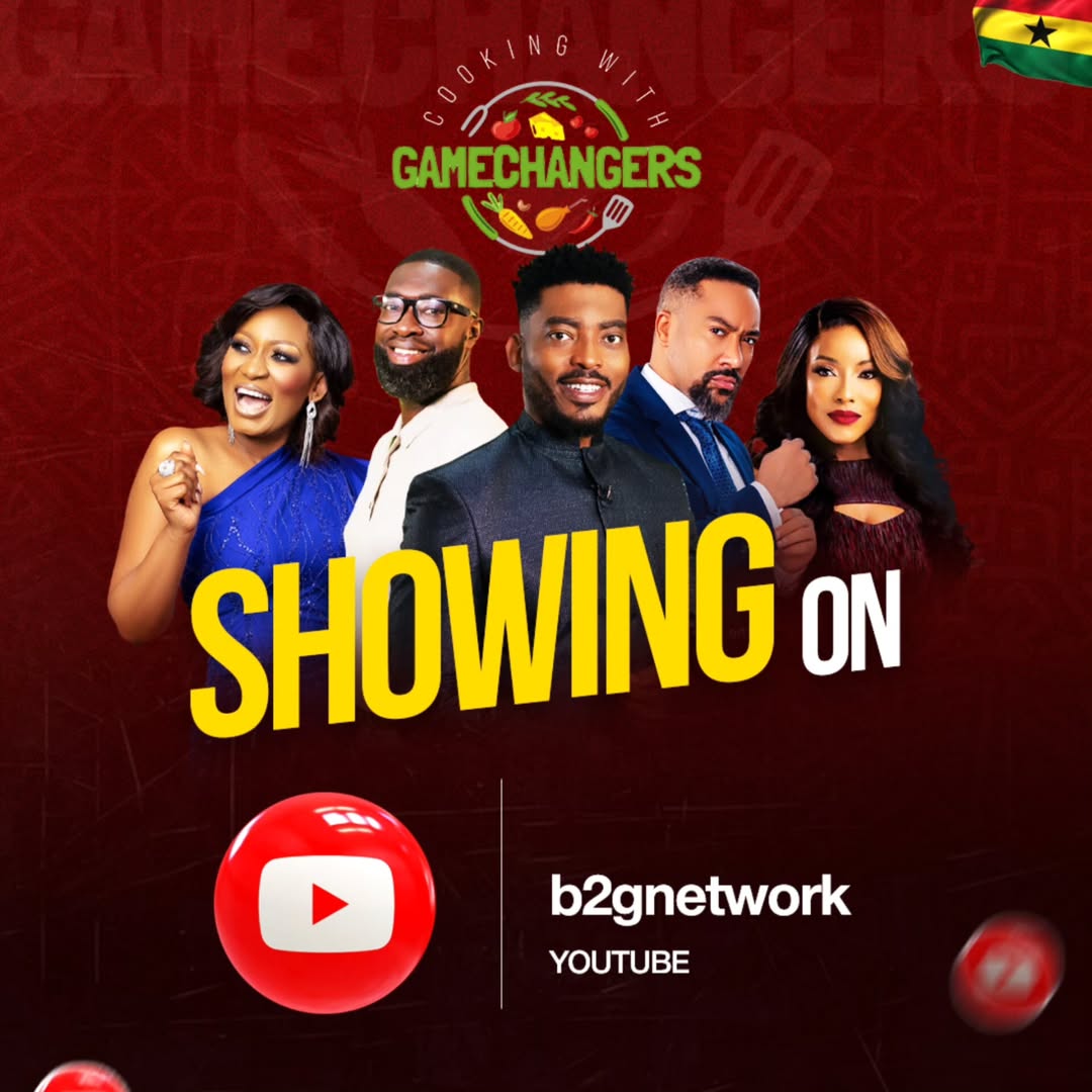 cookingwithgh's tweet photo. The countdown is over. 🎉🇬🇭

Cooking With GameChangers Ghana premieres from June 6!

📺 TV3: Sundays 6PM | Repeat Thursdays 5:30PM
📺 Onua TV: Sundays 5:30PM | Repeat Mondays 4:30PM
📺 Africa Magic Family: Sundays 4:30PM
▶️ B2G Network on YouTube: Available anytime https://t.co/3SMNyvRtPd