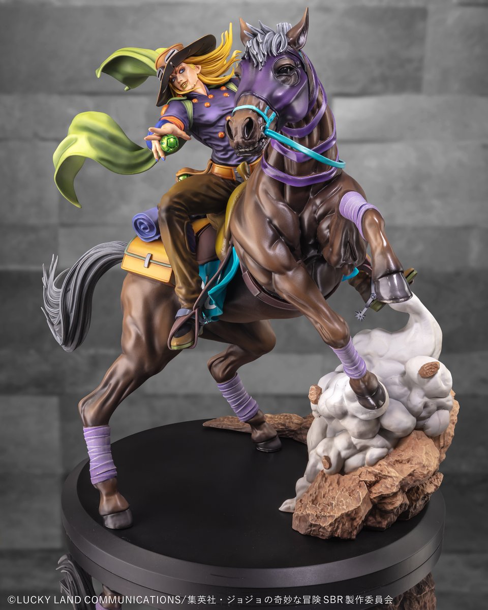 medicos_et_j's tweet photo. 【新作大型スタチューご予約受付中】

超像Artコレクション
「ジャイロ・ツェペリ＆ヴァルキリー」

MEDICOS ONLINE SHOP限定特典
「交換頭部＆回転鉄球パーツ」付属！

30cm超え＆28,600円(税込)にて！
https://t.co/nZNd8wkWoA

あみあみ 秋葉原ラジオ会館店様にて展示中！

#jojo_anime
#ジョジョ https://t.co/vp8O4ls8dX