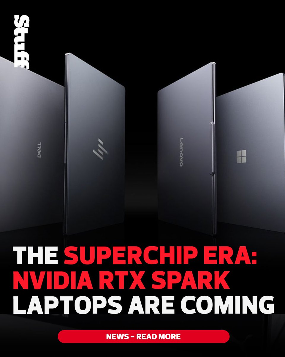 StuffSA's tweet photo. The RTX Spark is a powerhouse combo of a
Blackwell GPU, a Grace ARM CPU, and a massive 128
GB of unified memory. MSI, Asus, Dell, and Microsoft
have already announced their flagship models,
featuring everything from Tandem OLED displays to 99.
9Wh batteries.
However, with specs this high, the price tags are
looking… "premium" (expect R50,000 to R70,000+
territory😅).