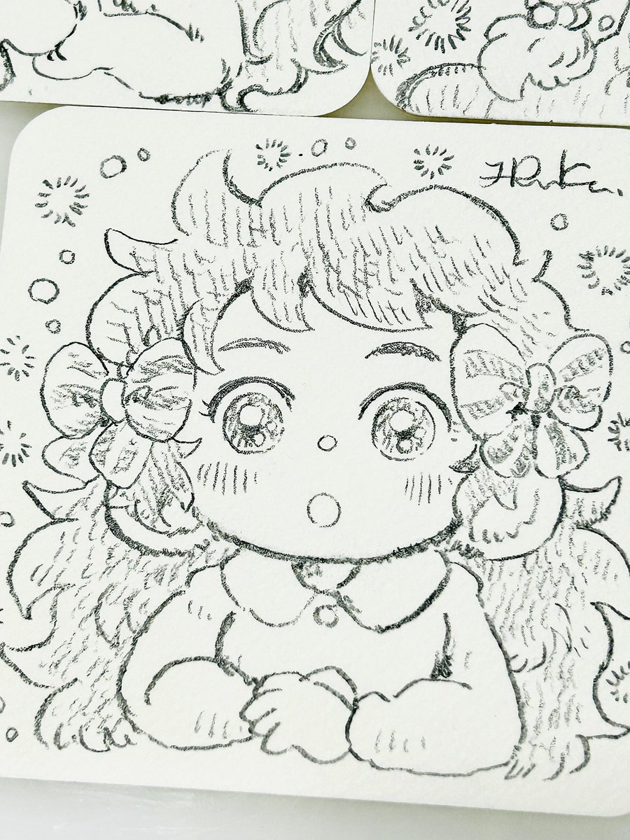 800円のミニ原画作っています! 
