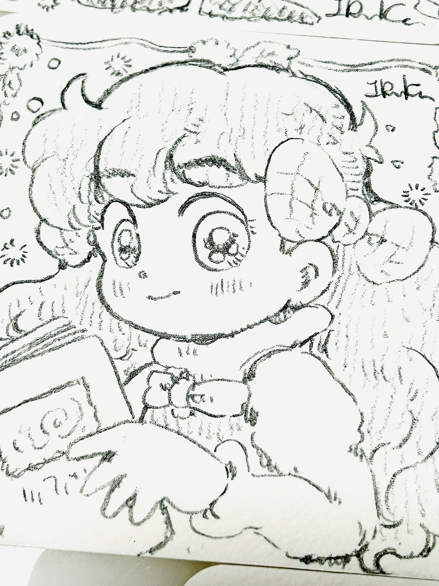 800円のミニ原画作っています! 
