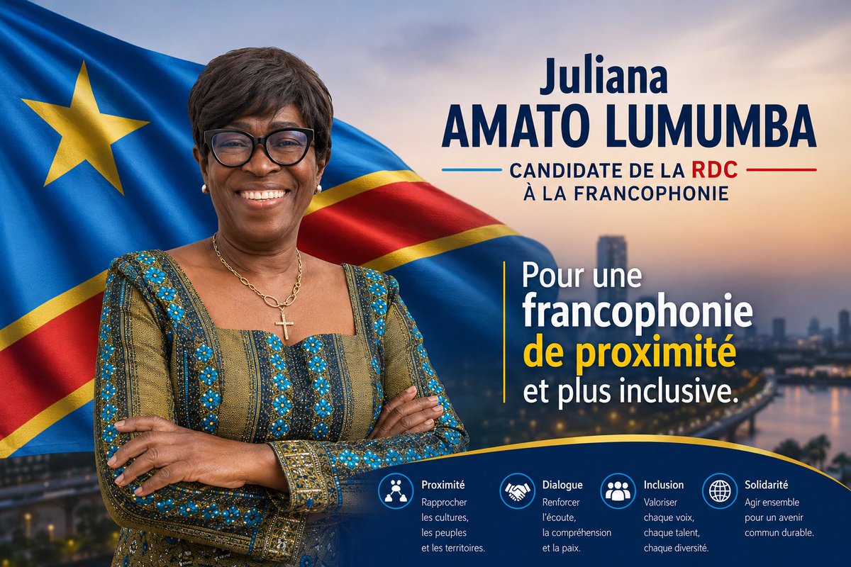 OnyumbeS's tweet photo. Une seule consigne d'Etat : Juliana Amato Lumumba !
@JulianaLumb https://t.co/Bn01i28zgI