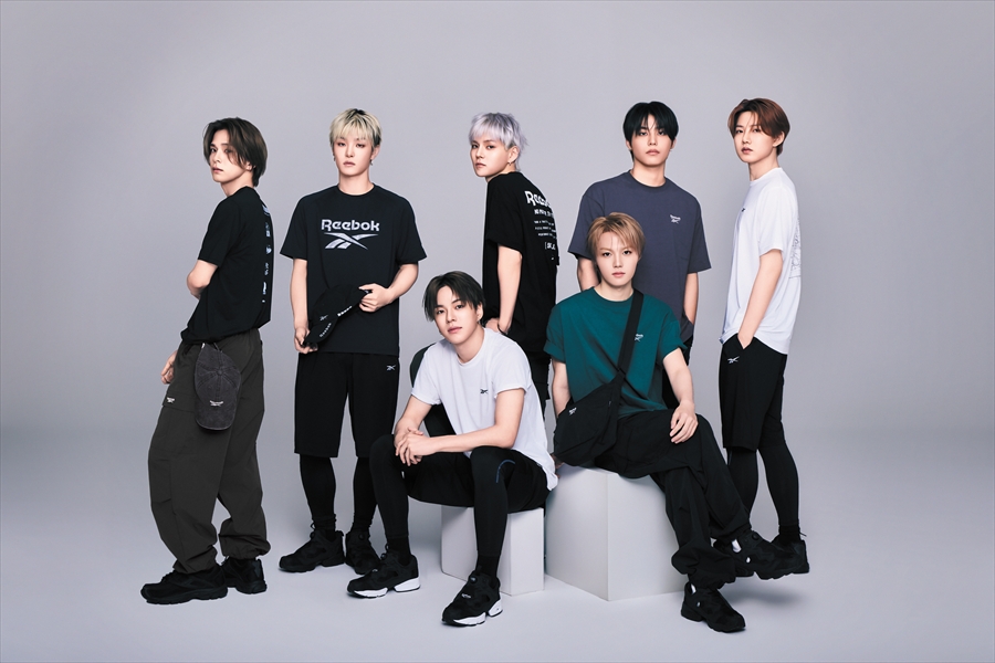oricon's tweet photo. TREASURE、Reebok（リーボック）
新ビジュアルモデルに就任❗️

グループ7年目の夢語る
「日本で単独スタジアム公演を」

✍🏻コメント全文
https://t.co/Wh9FI3dfW7

#TREASURE @yg_treasure_jp @ygtreasuremaker https://t.co/dNHXgaYlYc