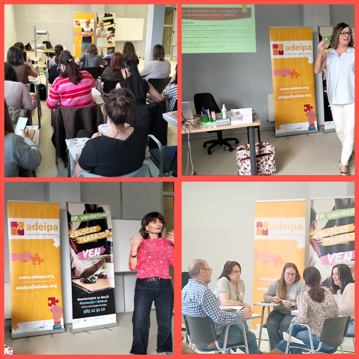 ADEIPA's tweet photo. Ayer celebramos en Avilés el Encuentro TAI–TAP de las Empresas de Inserción asturianas. 
Mas información: https://t.co/xEY4YdeJWO
#EmpresasDeInserción #ADEIPA #Acompañamiento #TAI #TAP #InserciónLaboral https://t.co/RRcVMrUrJj