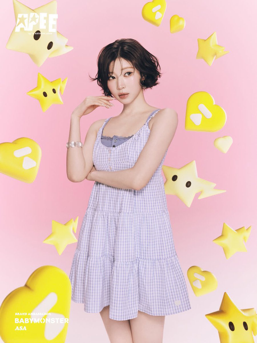 picbaemon's tweet photo. RUKA and ASA for APEE's Summer Collection 26 https://t.co/wFyDFoMgmg
