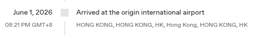 TYLH_'s tweet photo. guys i think my package was in hong kong https://t.co/LCl58BVhTU