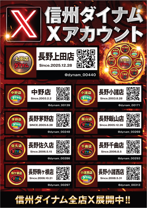 dynam_00440's tweet photo. ◤◢◤◢◤◢◤◢◤◢◤◢◤
  #ダイナムをバズらせたい
◢◤◢◤◢◤◢◤◢◤◢◤◢

　　　『長野ダイナム』

　　　『合同景品入荷』

 あなたはどの長野ダイナムへ？

　　　　迷ったら上ダへ

　　　  多くは語りません

#ダイナム #長野県ダイナム
#信州ダイナム #長野上田店 https://t.co/bNXeT7vNvR