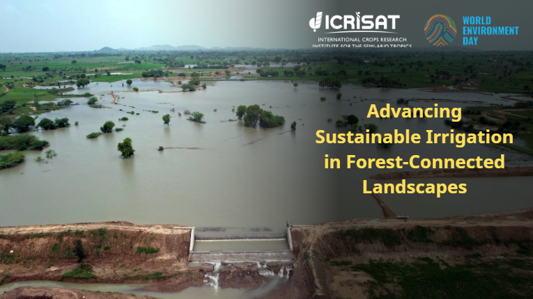ICRISAT's tweet photo. #EnvironmentDay #NowForClimate

As we celebrate #WorldEnvironmentDay2026, ICRISAT is advancing sustainable water and landscape management to strengthen both livelihoods and ecosystems. 

From promoting gravity-based irrigation in forest-connected landscapes through hydrological monitoring and responsible water use to transforming drought-prone #Bundelkhand through watershed interventions, these science-led solutions are recharging groundwater, improving water security, enhancing agricultural productivity, and building resilience for farming communities.

#ClimateResilience #WaterSecurity

UN Environment Programme (@UNEP)
