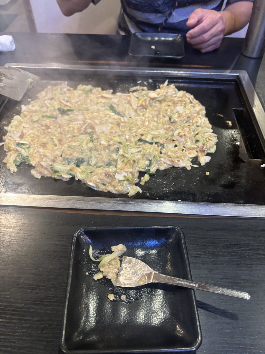 iak72Shell01's tweet photo. 仕事おわり！もんじゃはしご！神！ https://t.co/fSALbt0DHw