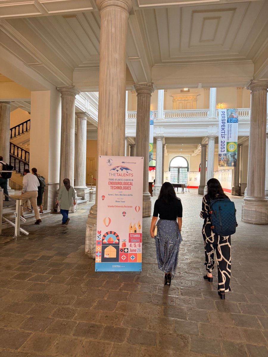 OTRAXER's tweet photo. BN185: Talents2026! Its now. Istanbul 50invited faculty,50 industry representatives. 1,5d of discussions in Endourology in friendly atmosphere.Karen Stern &amp;Alba Sierra del Rio as chairwomen,Emre Sener &amp;Tzevat Tefik as local hosts.Endorsed by EAU Endourology&amp;Endourological Society https://t.co/hB42oQwfgX