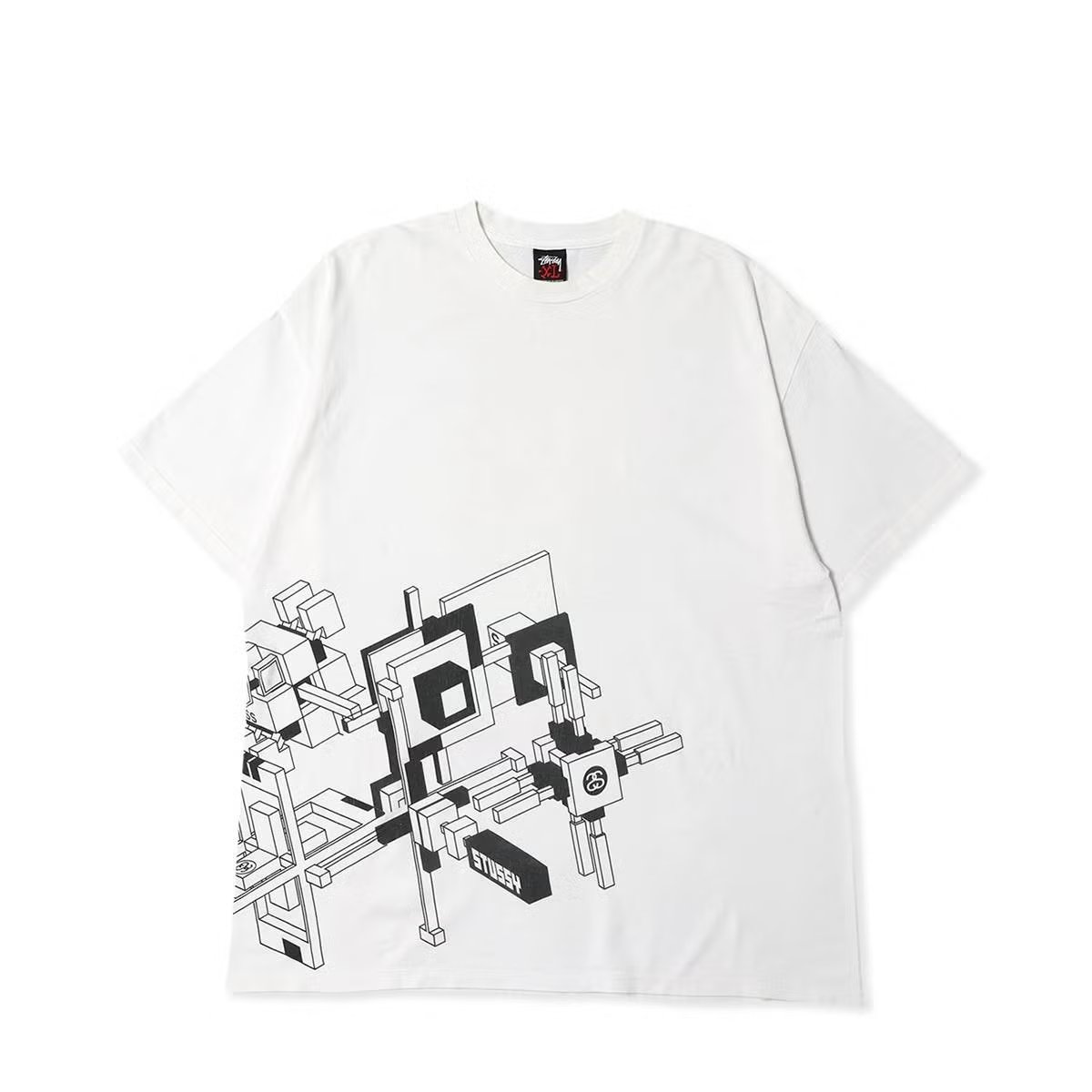 Stussy Black&Red-Tag Delta Graphic TEE WHITE / STS2248 | MFC STORE
