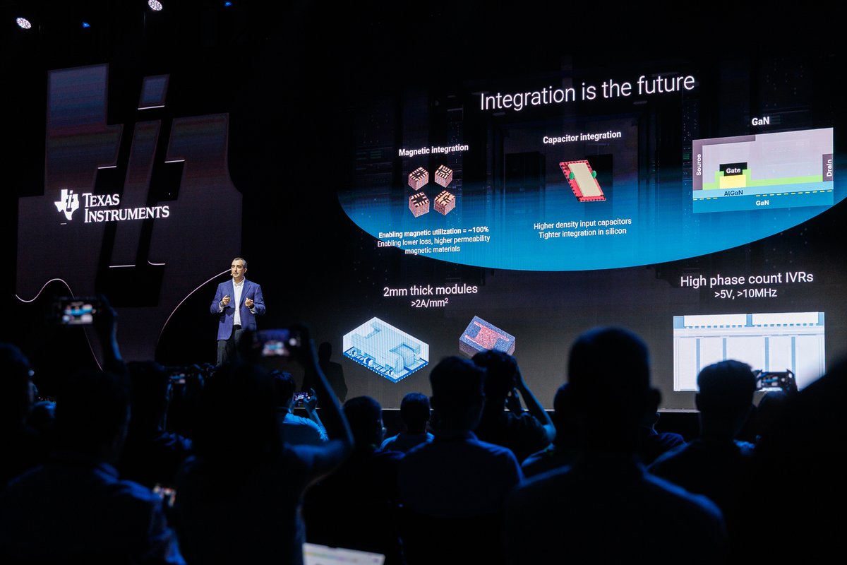 TIJ_info's tweet photo. 📢【TI、AIデータセンター電源設計の未来を提示】

COMPUTEX 2026フォーラムにて、TI Kilby Labs担当バイスプレジデントのJeff Morroniが登壇！

AIデータセンター向け次世代電源設計の最新動向と、TIが推進するシステムレベルのイノベーションについて紹介しました。

詳細：https://t.co/GJafeR39Qp https://t.co/4g708WLoDI