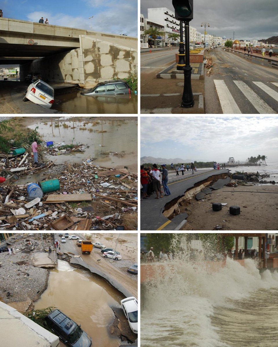 muscat_daily's tweet photo. 19 years have passed since Cyclone Gonu significantly impacted Oman. The aftermath prompted substantial government investment in infrastructure and emergency management to enhance national resilience against future weather events. #Oman #Gonu https://t.co/fqe4nGbh5A
