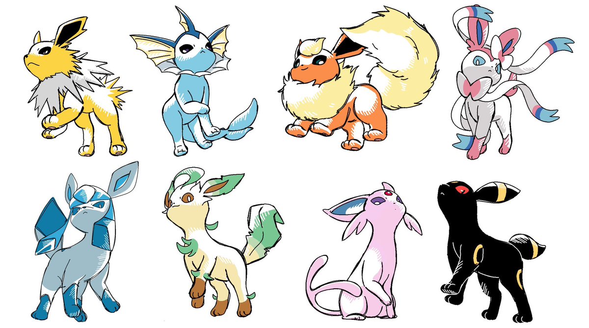 CFC_Samzzy1's tweet photo. Choose your favorite Eeveelution✨ https://t.co/AaGSXHDdON