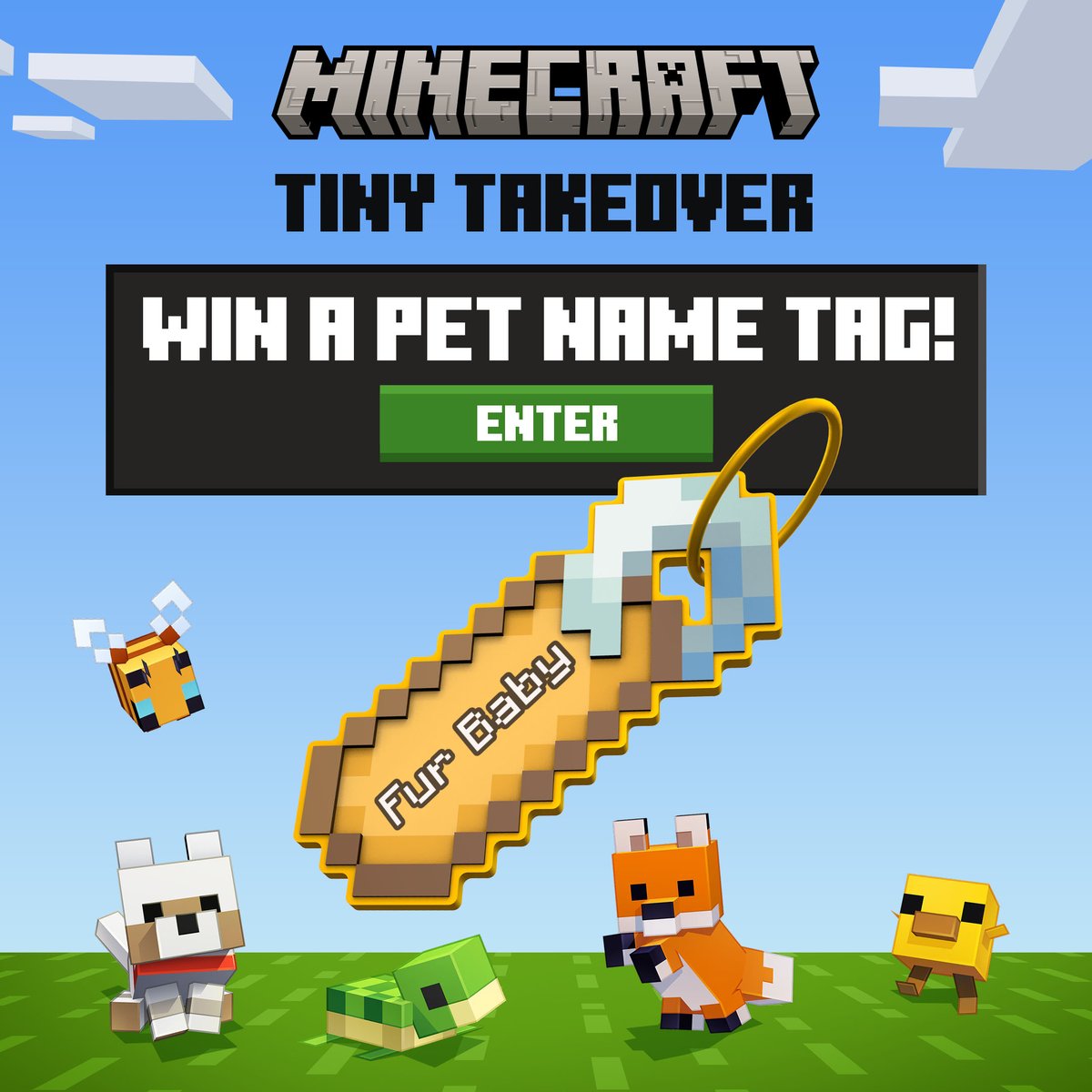 XBOXANZ's tweet photo. We're giving away EIGHT Minecraft Pet Tags inspired by the Minecraft Spring Game Drop, for the furry companion in your life!

To enter, follow XBOX ANZ, like this post and tag a fellow pet lover in the comments below!

T&amp;Cs: https://t.co/md2LFsh2hn https://t.co/EcxYLgbQ5e
