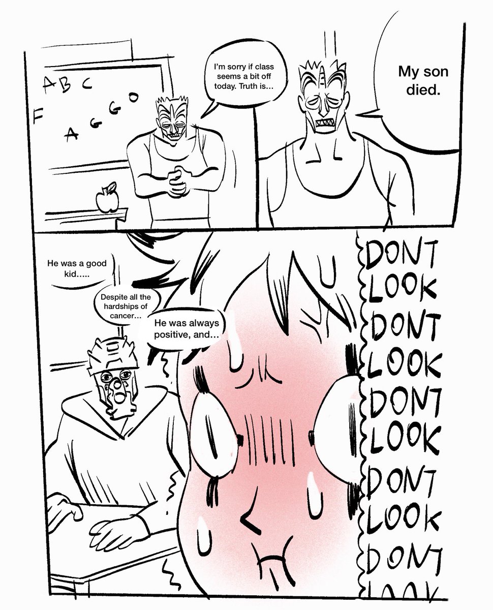 yanda08__'s tweet photo. #dorohedoro how bro looks at you in class when https://t.co/KZmaDsyuJJ