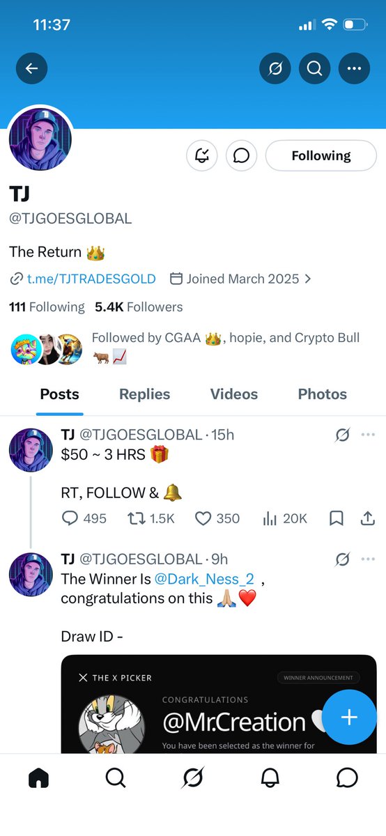 Maxxi_71's tweet photo. @GiveAwayHost @TJGOESGLOBAL Good luck today 🦸‍♂️ https://t.co/WHvHN4SmY5