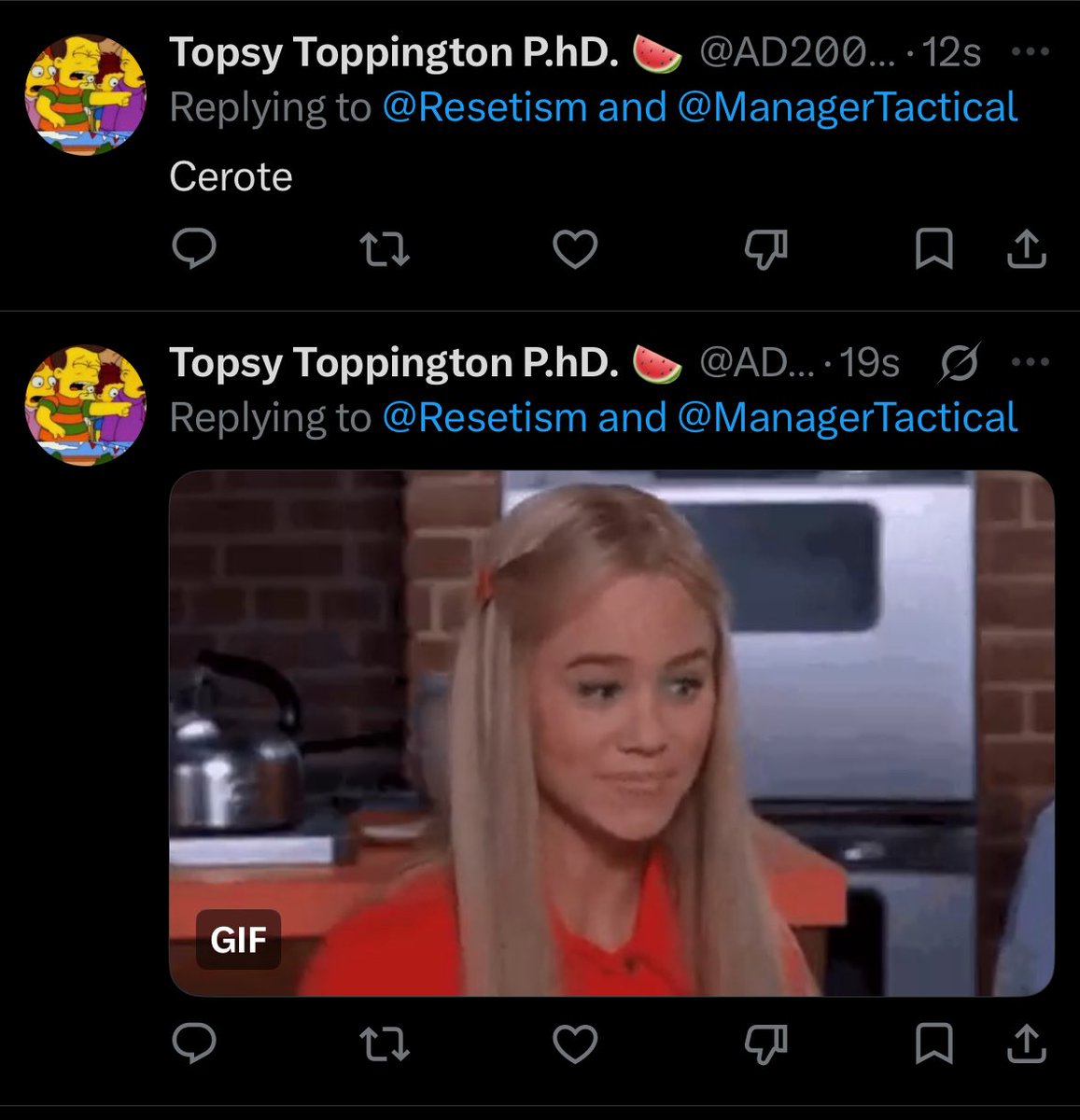 Resetism's tweet photo. @AD2006sfsug113 @ManagerTactical Got you deleting tweets pussy https://t.co/r4hAzSFlva