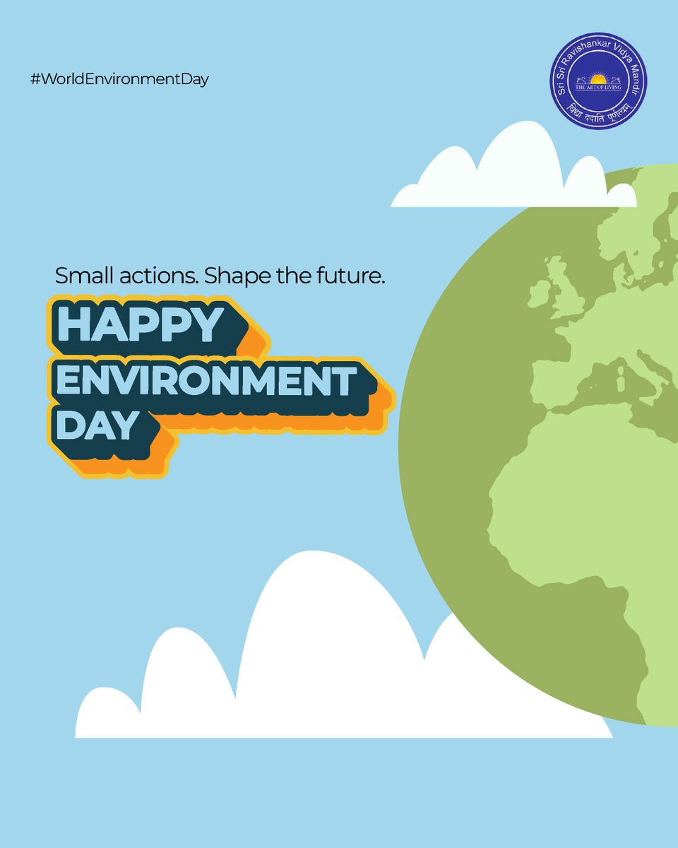 ssrvm's tweet photo. This World Environment Day, we reflect on the importance of responsibility in everyday life. Through conscious choices, sustainability initiatives, and collective action, students learn that even small acts of care can create lasting impact. https://t.co/kn2ZG2sEt0