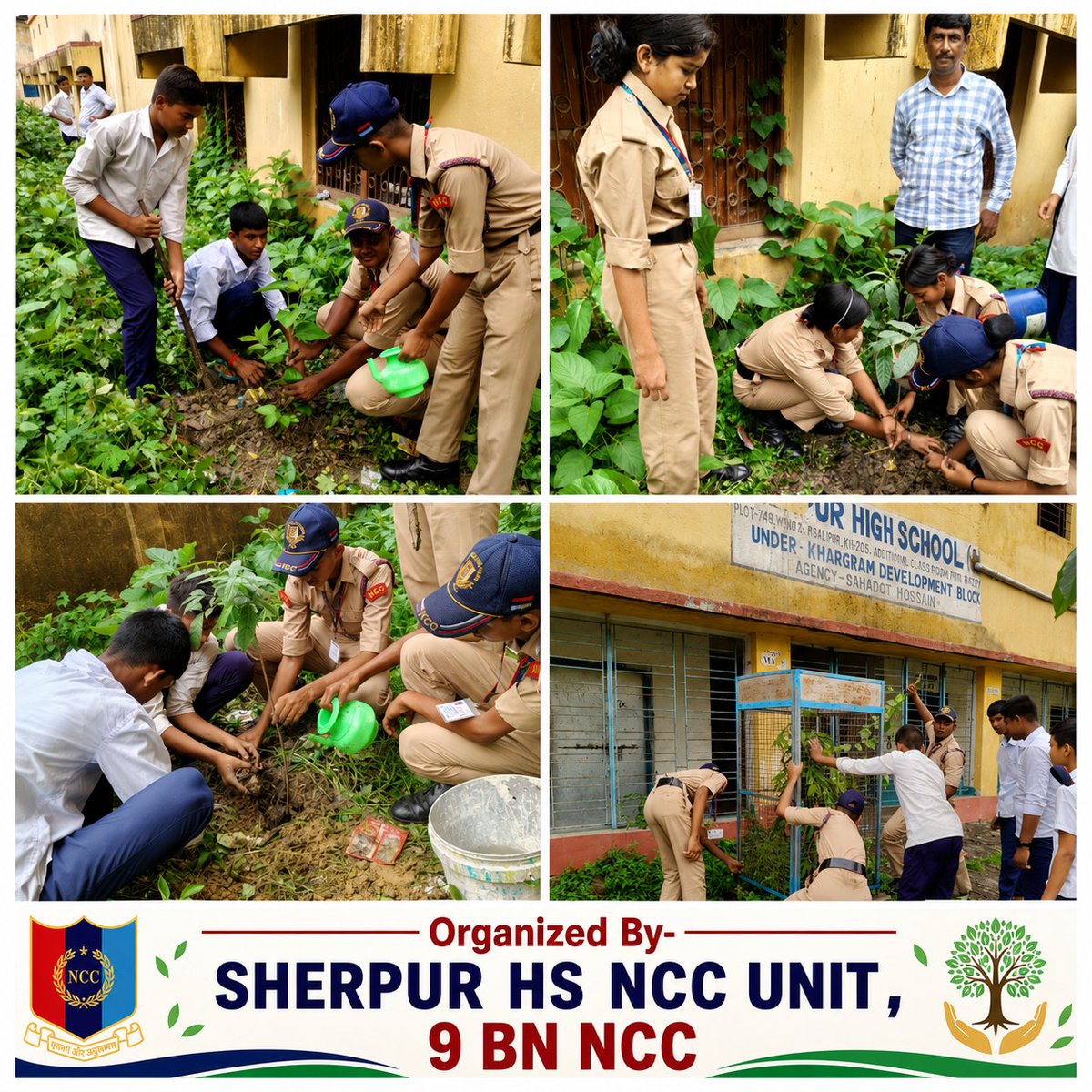 RahamotSk6's tweet photo. World Environment Day 2026🌳🌳🌳.
Inspired by Nature. For Climate. For Our Future☘️☘️
Organized By Sherpur Hs ncc Unit
9 Bn ncc
@HQ_DG_NCC @nccwbskm #Tree #Environmen #5thjune @NCC_Dte_Delhi @ninebengalbnncc #Treeplant #PlasticfreeIndia https://t.co/VfcUMkBT3x