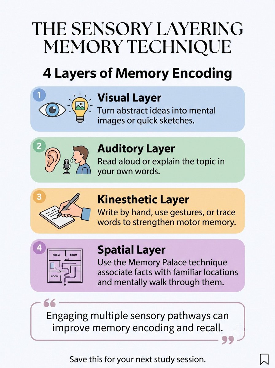 Arzu_with_Ai's tweet photo. Four simple memory layers https://t.co/MiQd4Mp5ls