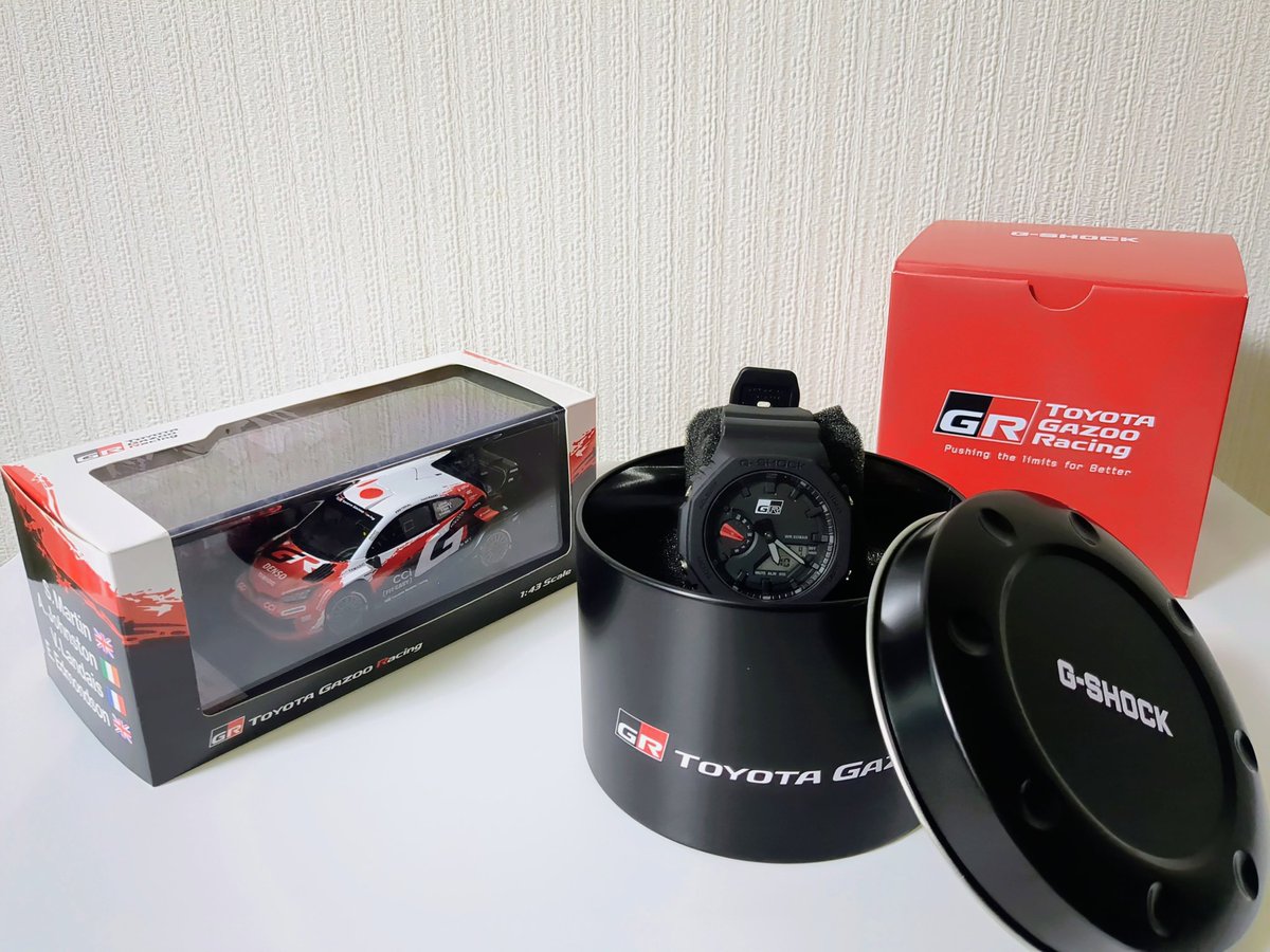 ラリージャパン2026 購入品 「GR×G-SHOCK コラボウォッチ」 「モデル 