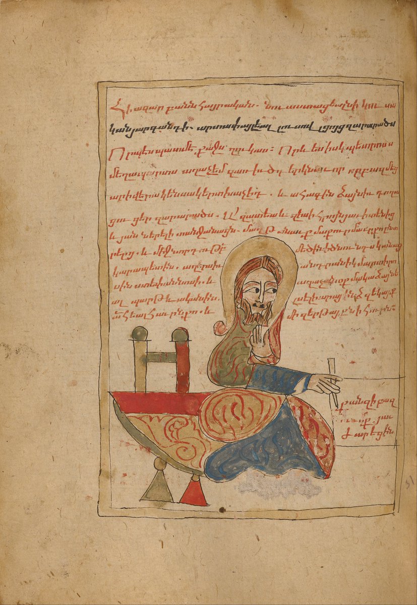 encryptionmusic's tweet photo. Saint Luke. 1386. Unknown – illuminator. https://t.co/zhJdeNWjvn