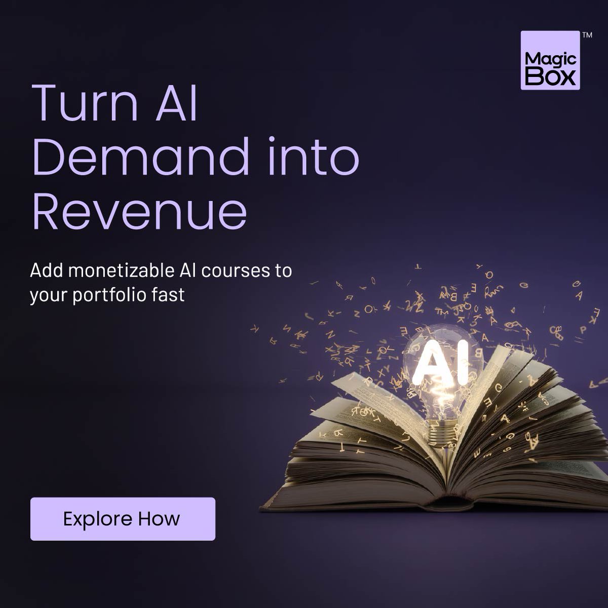 getmagicbox's tweet photo. Schools and learners are actively seeking AI skills. Expand your catalog with monetizable AI courses and create new revenue streams without lengthy development cycles https://t.co/GowUXkiwEp
#ArtificialIntelligence #K12Education #EdTechSolutions #DigitalContent #FutureOfLearning https://t.co/OIYdsC7AZ4