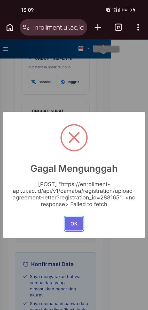 niszzak's tweet photo. guys ini waktu attach dokumen surat pernyataan buat pendaftaran simak ui kok gini ya? help pls #simak https://t.co/NSqURTld3l