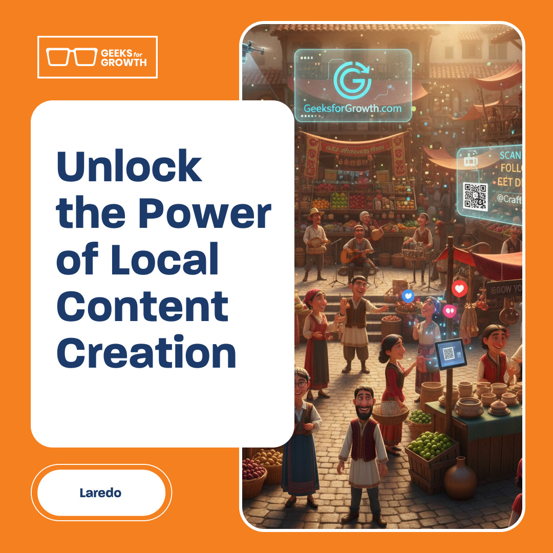 TGG_Laredo's tweet photo. Local content creation boosts visibility in searches by engaging your community and building trust through relevant, localized narratives. https://t.co/vJEy0Hak5I