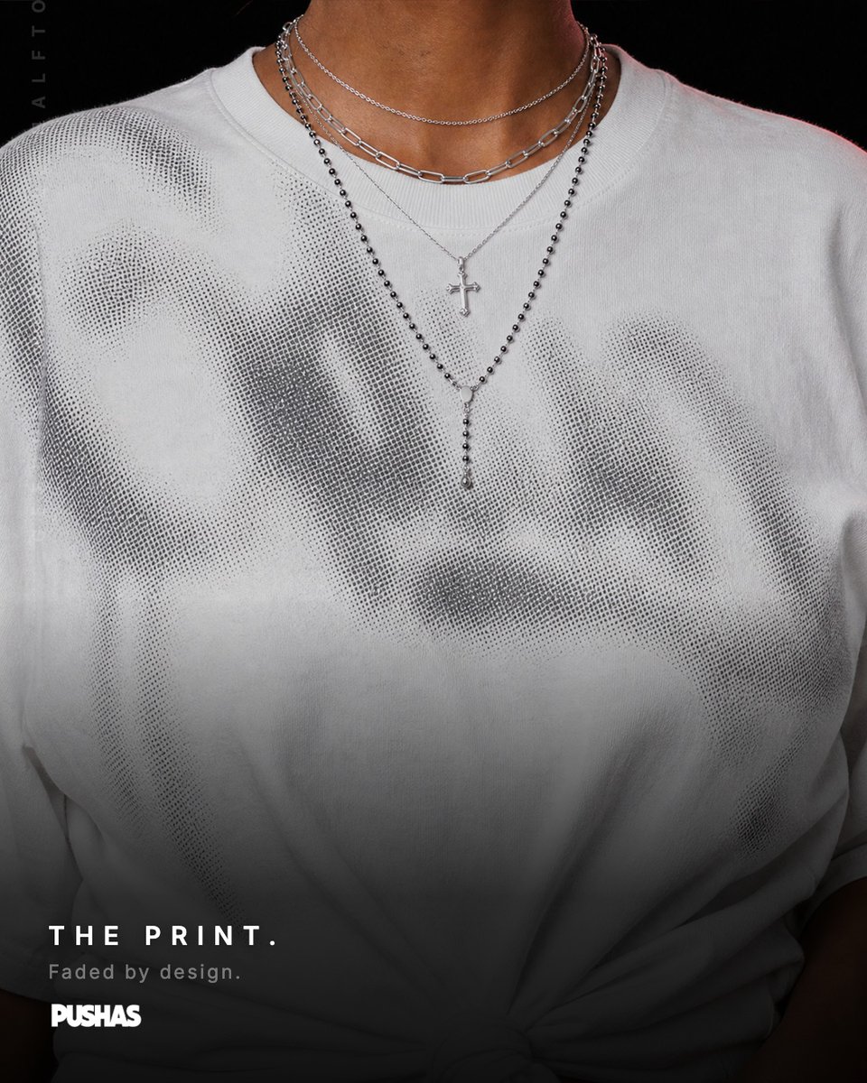 PUSHASOfficial's tweet photo. Faded by design.

Hand-sprayed cursive, blurred to a soft halftone wash. Box fit. Heavy cotton. White on grey.

Geedup Handstyle Halftone T-Shirt 'White / Grey' (2026)

Shop now at https://t.co/53SfDpYWeR

PUSHAS | Sneakers, Streetwear &amp; Collectibles https://t.co/L9pCC359lT