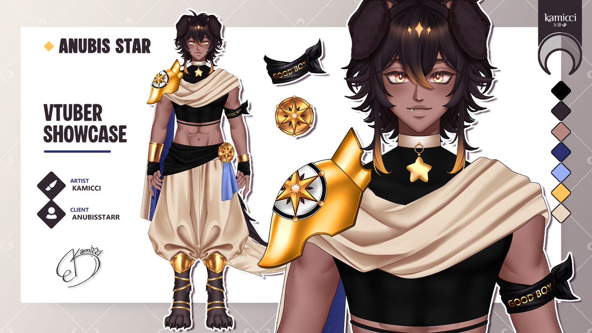 AnubisStarr's tweet photo. My name is AnubisStar! And I'm a jackel vtuber!

I'm pretty chill and sometimes chaotic, but mostly chill

SFW: #uwubis
NSFW: #StarHub 

(Rigger/artist/design) @/kamicci

I have been streaming on and off for a few years but I have been constantly streaming for 2 years now! https://t.co/RwqwAu0oX3