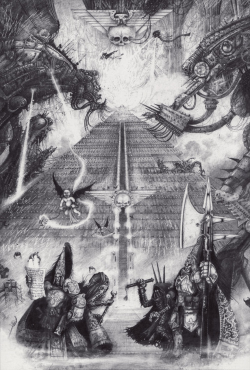 Einarbaldvii's tweet photo. The Emperor's Throne Room by John Blanche. https://t.co/bBNUnsGWgk
