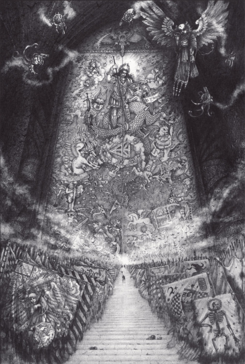 Einarbaldvii's tweet photo. The Emperor's Throne Room by John Blanche. https://t.co/bBNUnsGWgk