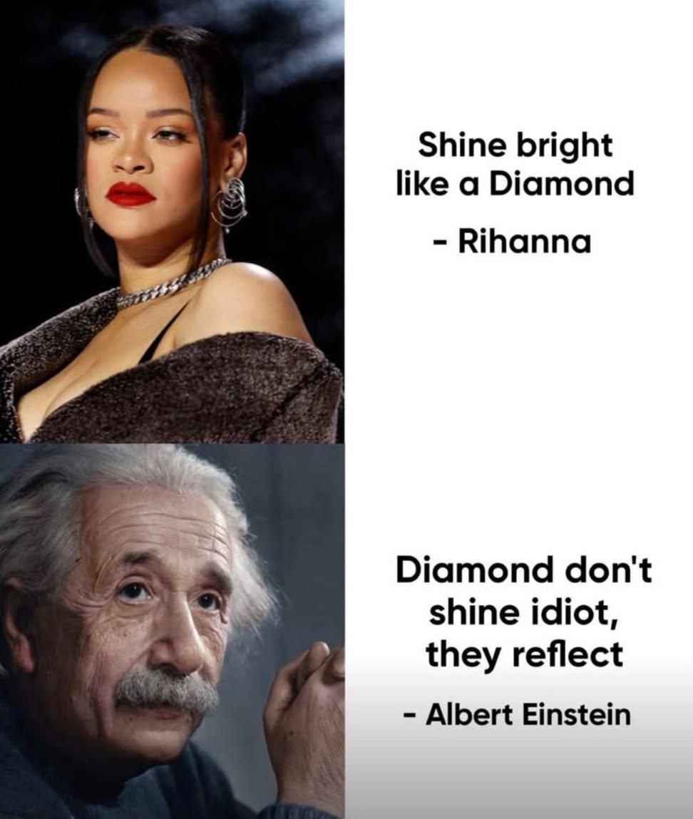 Assorted_Music's tweet photo. However, I think I still wanna say shine bright like a diamond, than to say reflect like a diamond. https://t.co/ggqoAFwxsb