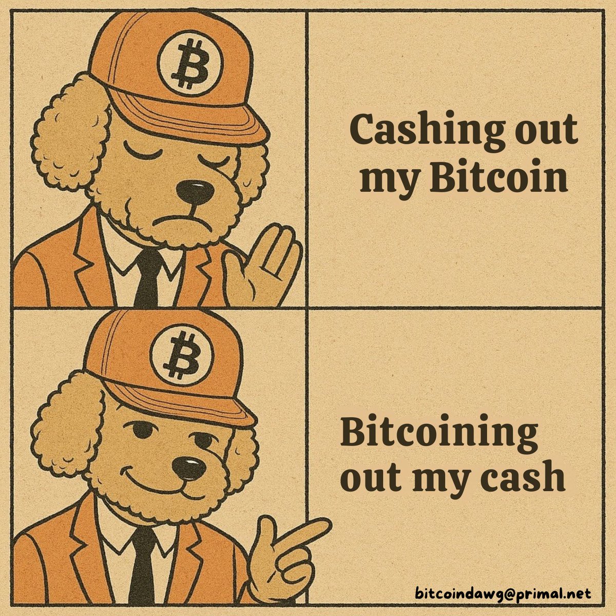 bitcoin_dawg's tweet photo. The low $60K range is a great time to Bitcoin out of your cash 👊

Your future self will thank you https://t.co/03c8e35CqK