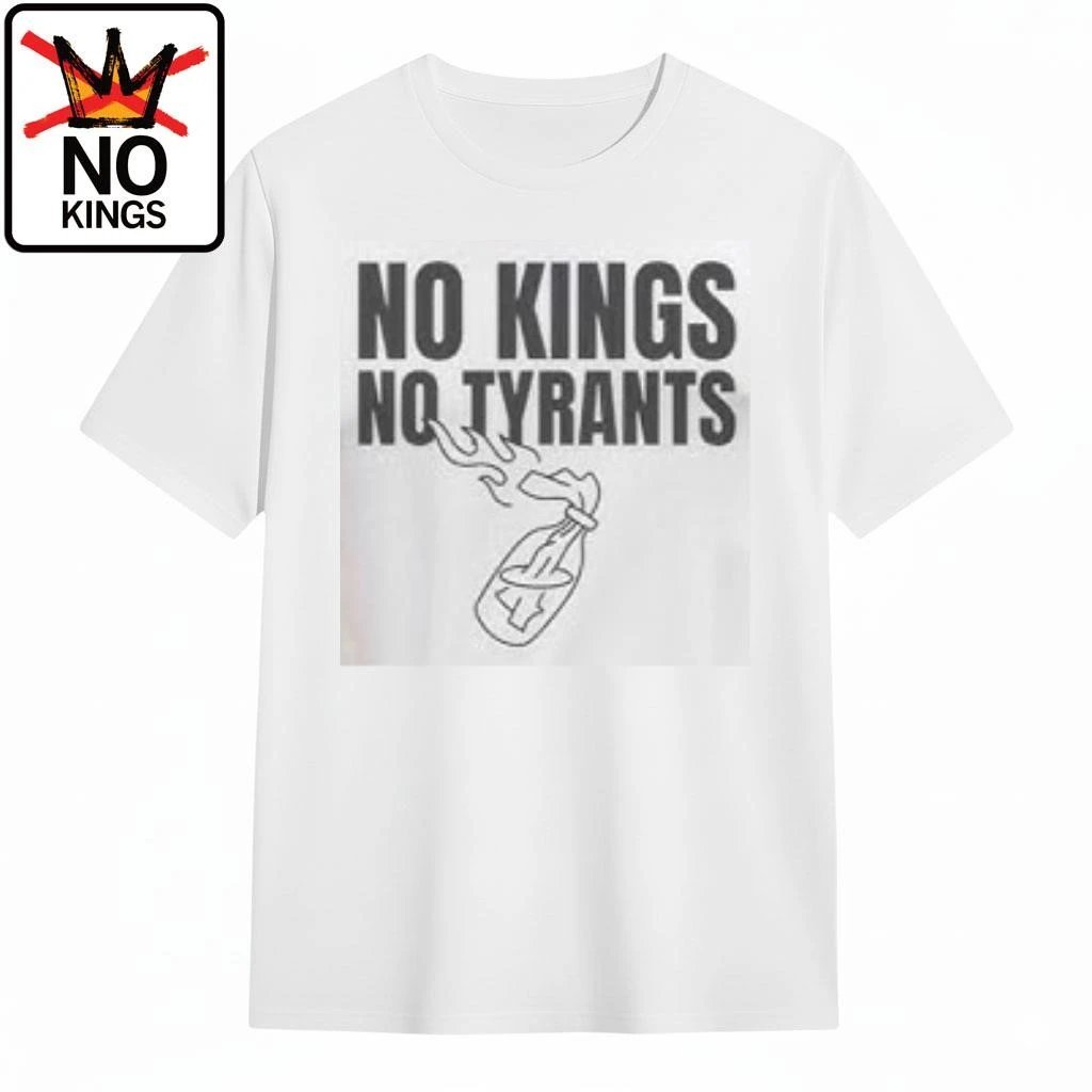 one_life64309's tweet photo. When leaders act like kings, people remember who holds the real power.

🔥 No Kings. No Tyrants.

Shop now: https://t.co/FD74Hz6ZxG

#NoKings #NoTyrants #PoliticalHumor #PoliticalMerch #DemocracyMatters #ResistanceMovement #ProtestShirt #Freedom #Trending #Viral #USApolitics https://t.co/TxGtR7jojd