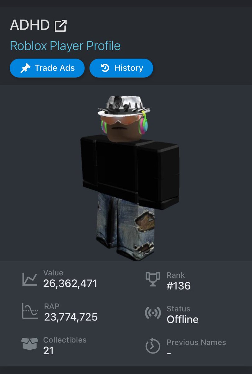 finalbullet's tweet photo. BRUCE IS CURRENTLY TOP 200 RICHEST PLAYERS ON ROBLOX WTF😭 https://t.co/4S4NC7dWmL