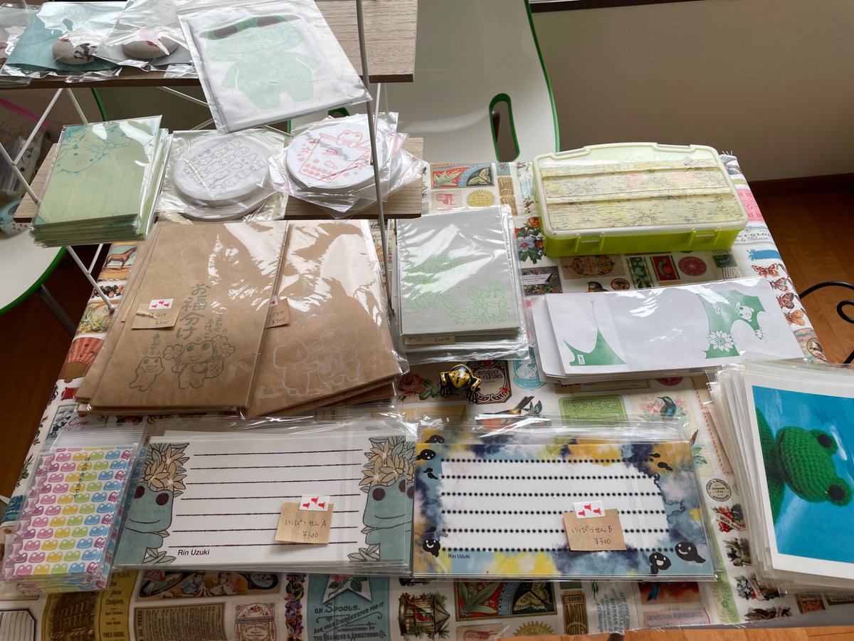 OL34988232's tweet photo. （こちらはタイ沼アカウントですが‥）
今日から3日間、福岡で🐸イベント『プチっとカエル展』を小倉北区のcafePOLKAさんで開催中です✨九州でカエルイベントって少ないですよ。カエルグッズ好きな人、是非遊びに来てね！ https://t.co/OwyN6NkCP1