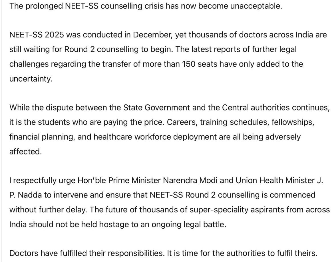 axit_arora's tweet photo. #neetss @MoHFW_INDIA @PMOIndia @DghsIndia https://t.co/RoPk5yUCc0