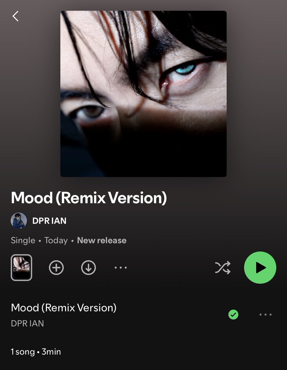 miso_understood's tweet photo. Mood remix is now available on ian’s Spotify!! https://t.co/RrNKoyT4Hi