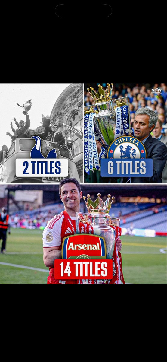 Naz_AFC's tweet photo. @OZODERA Because we are a gigantic club with more league titles than the whole of London combined🔴⚪️🏆 you lot are very stupid!! https://t.co/xYE2Xhzrbr