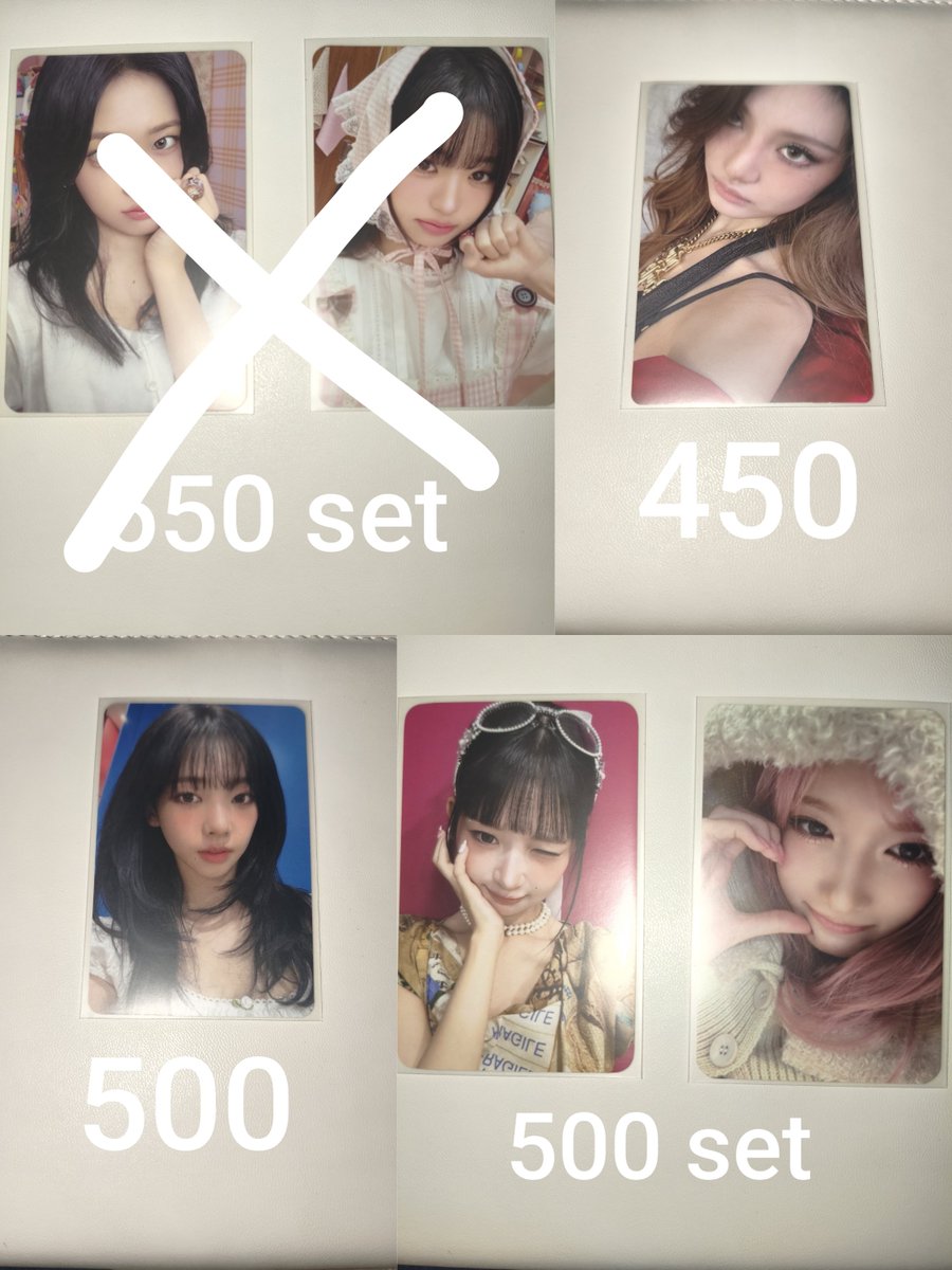 kimwinterbluu's tweet photo. @stroberiwony have these aespa and ive pcs po https://t.co/wtE3GoBKbz